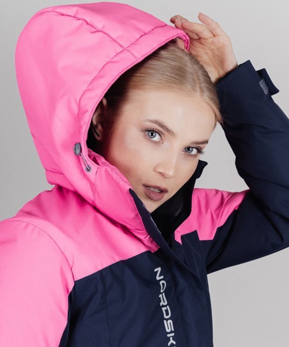 Куртка Nordski Mount Dark Blue/Pink W NSW530951