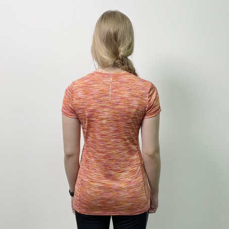 Футболка GTS V-Neck functional жен. 22 коралловый