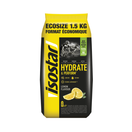 Напиток ISOSTAR Hydrate &amp; Perform Powder Экопак 1,5 кг.