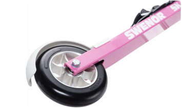 Лыжероллеры SWENOR с удлинённой платформой для конькового хода, модель Skate Long (2) Pink Edition 065-000-2-LC