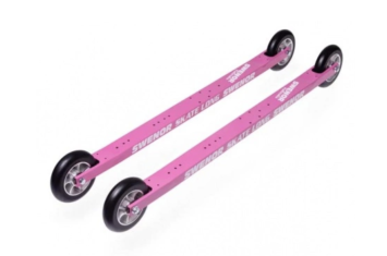 Лыжероллеры SWENOR с удлинённой платформой для конькового хода, модель Skate Long (2) Pink Edition 065-000-2-LC