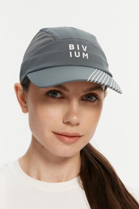 Кепка Bivium серый стандартный козырек