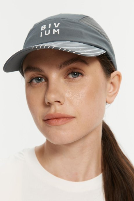 Кепка Bivium серый стандартный козырек