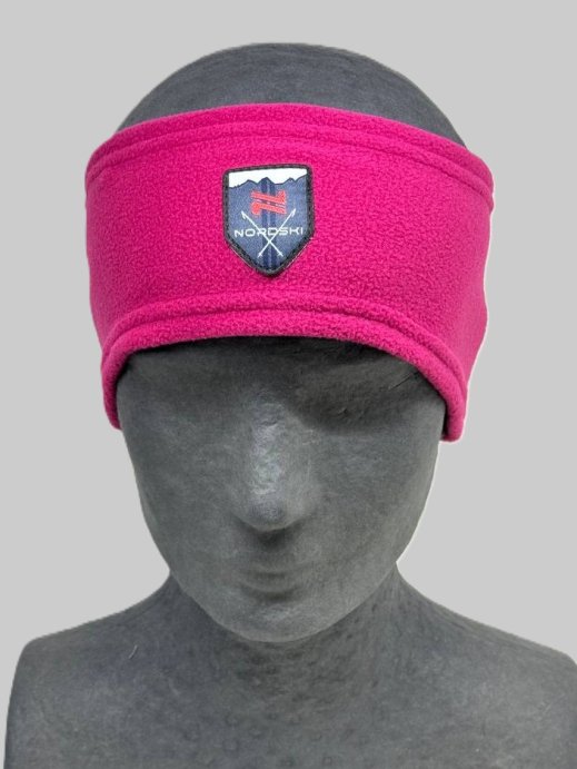 Повязка Nordski Fleece Warm Berry NSV722025