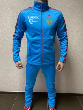 КОСТЮМ РАЗМИНОЧНЫЙ РОССИЯ 2020 голубой