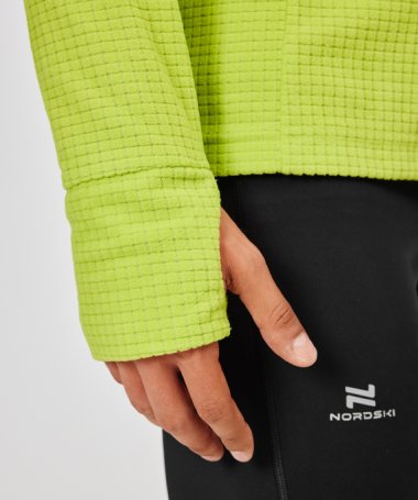 Лонгслив Nordski Pro Energy Lime Green NSM972452