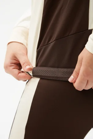 Жилет Bivium &quot;Пик 2.0&quot; жен. молочный_кофейный