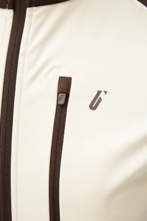 Жилет Bivium &quot;Пик 2.0&quot; жен. молочный_кофейный