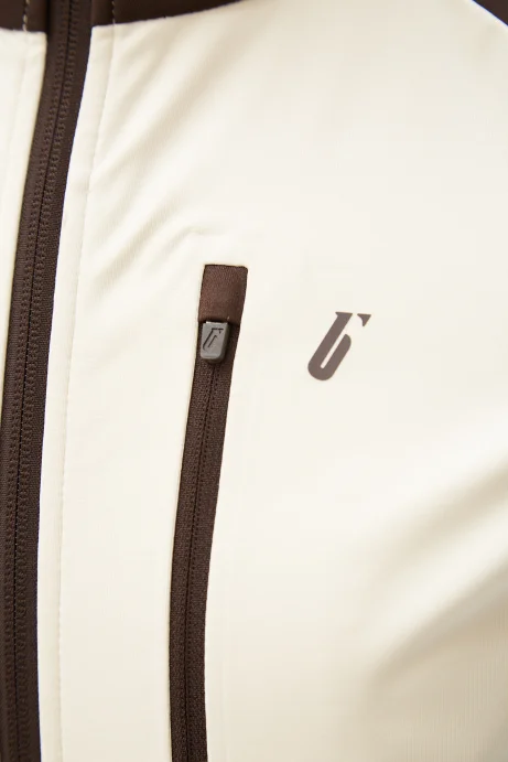 Жилет Bivium &quot;Пик 2.0&quot; жен. молочный_кофейный