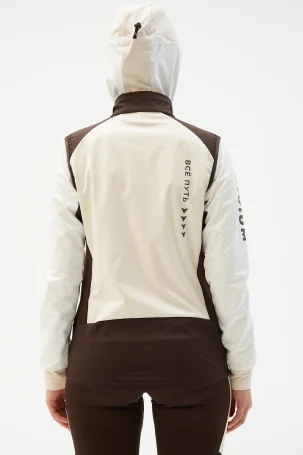 Жилет Bivium &quot;Пик 2.0&quot; жен. молочный_кофейный