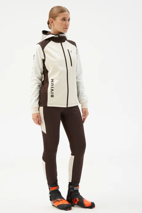 Жилет Bivium &quot;Пик 2.0&quot; жен. молочный_кофейный