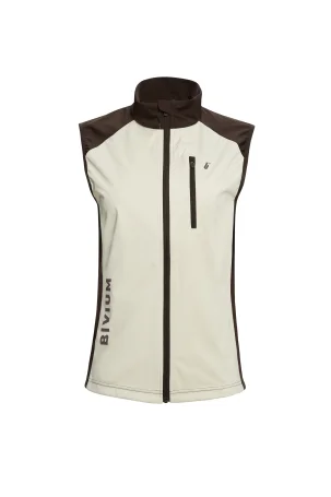 Жилет Bivium &quot;Пик 2.0&quot; жен. молочный_кофейный