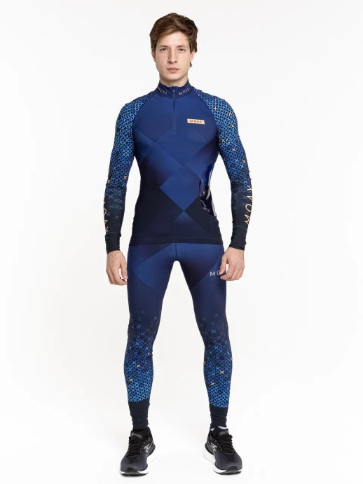 Комбинезон MOAX Sirius Biathlon муж. MX214311B/72105 синий в Санкт-Петербурге