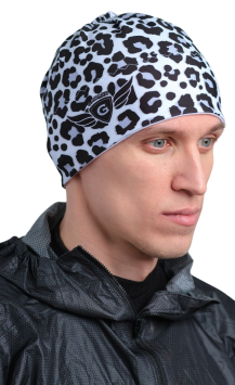 Шапочка outdoor Gamash с отверстием хвоста (Снежный барс), M