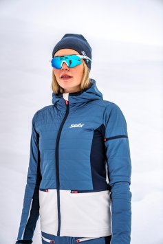 Костюм разминочный SWIX Horizon жен.12486/72102 серо-голубой