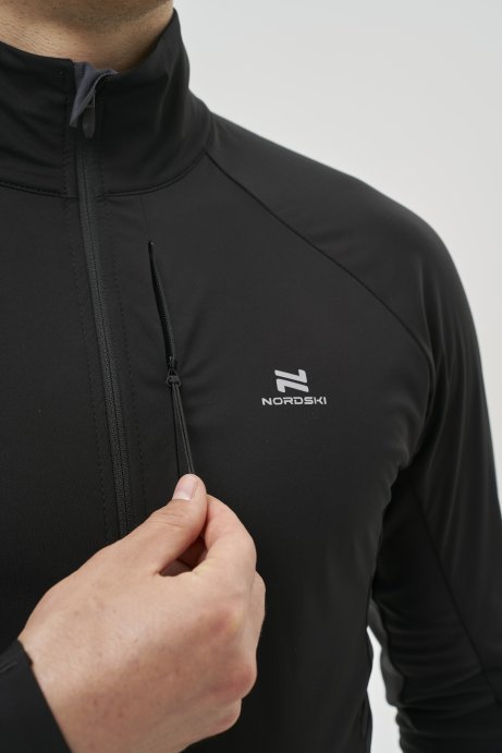 Тренировочная куртка Nordski Race Black NSM666100