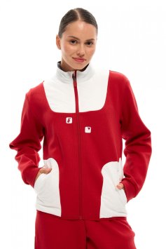 Олимпийка Bivium Vinum 2.0 жен. красный_белый