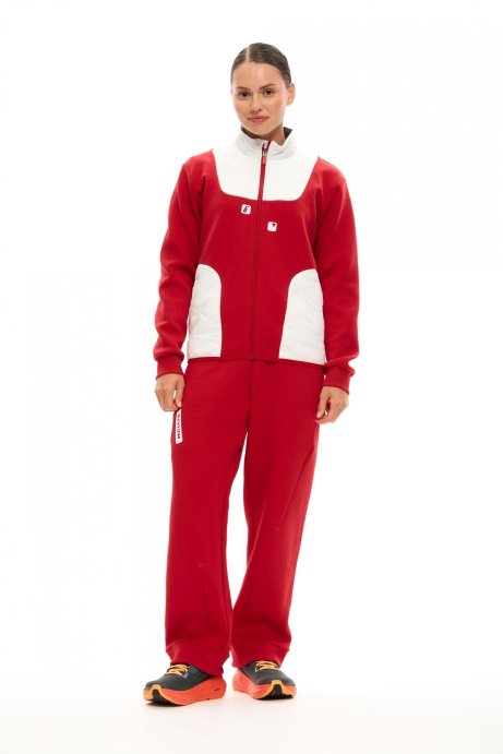 Олимпийка Bivium Vinum 2.0 жен. красный_белый