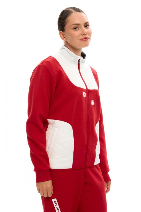 Олимпийка Bivium Vinum 2.0 жен. красный_белый