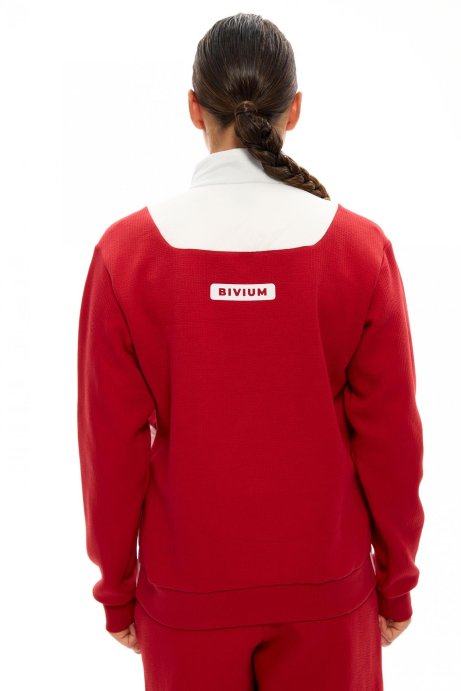 Олимпийка Bivium Vinum 2.0 жен. красный_белый
