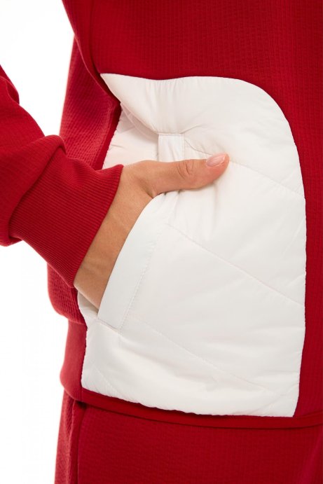 Олимпийка Bivium Vinum 2.0 жен. красный_белый