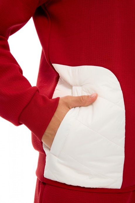 Олимпийка Bivium Vinum 2.0 жен. красный_белый