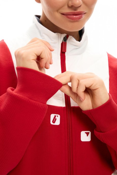 Олимпийка Bivium Vinum 2.0 жен. красный_белый