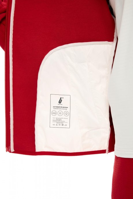 Олимпийка Bivium Vinum 2.0 жен. красный_белый