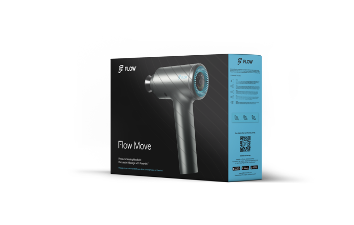 Массажер Flow MOVE (Neon Blue) в Мурманске