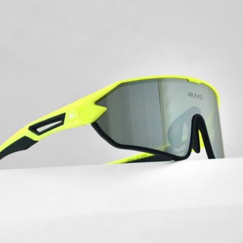 Очки 4KAAD BEAT SPORT, желт./серебр. оправа, 1 доп. линза