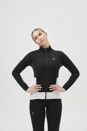 Тренировочная куртка Nordski Race Black/White W NSW766112