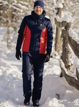 Куртка NORDSKI Base Black Iris/Red NSM760900