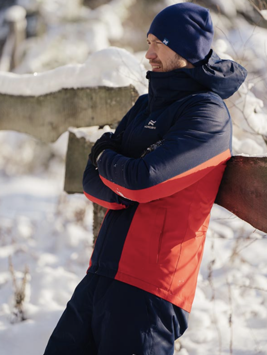 Куртка NORDSKI Base Black Iris/Red NSM760900 в Твери