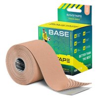 Кинезиотейп RaveTape BASE 5×5 Телесный (BEIGE) RVTB-BGE-55