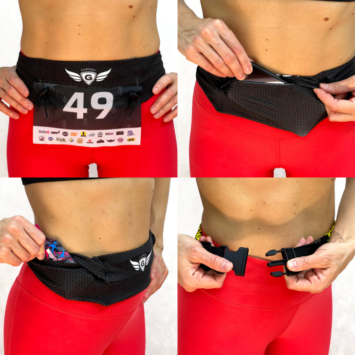 Сумка поясная GAMASH (Черная нефть) в Твери