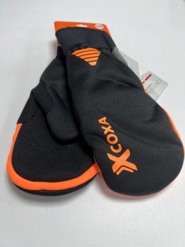Варежки COXA Mitten Gloves черно-оранжевый
