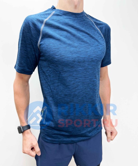 Футболка GTS муж. 40 темно-синий