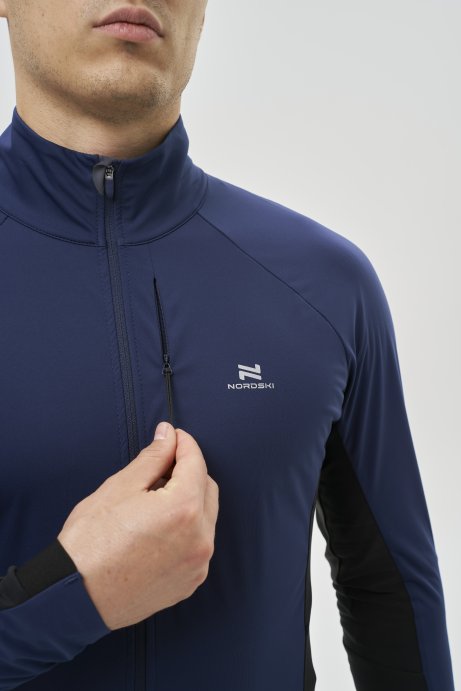 Тренировочная куртка Nordski Race Dark Blue/Black NSM666091