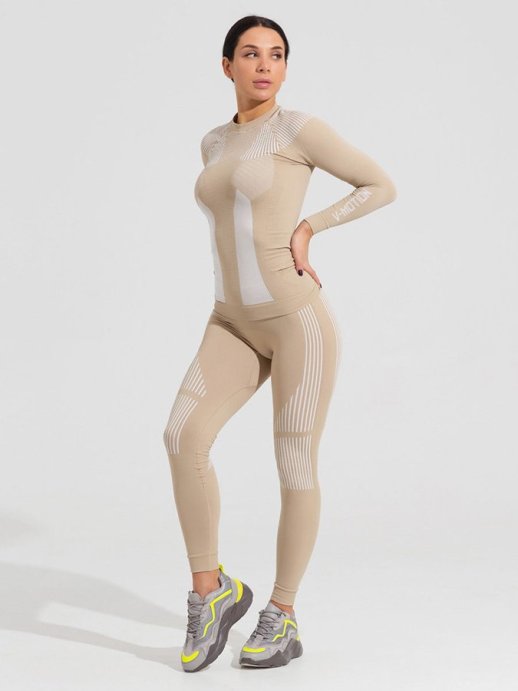 Термобелье V-MOTION F10 Женский Светло-песочный