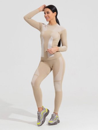 Термобелье V-MOTION F10 Женский Светло-песочный