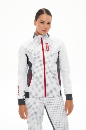 Куртка Bivium Баланс 3.0 жен. белый_графитовый