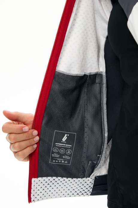 Куртка Bivium Баланс 3.0 жен. белый_графитовый