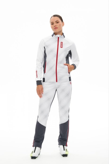 Куртка Bivium Баланс 3.0 жен. белый_графитовый