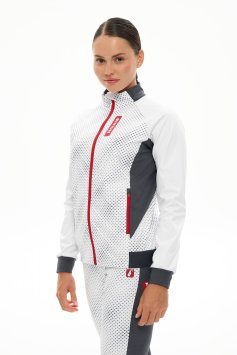 Куртка Bivium Баланс 3.0 жен. белый_графитовый