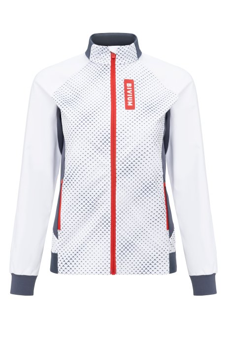 Куртка Bivium Баланс 3.0 жен. белый_графитовый