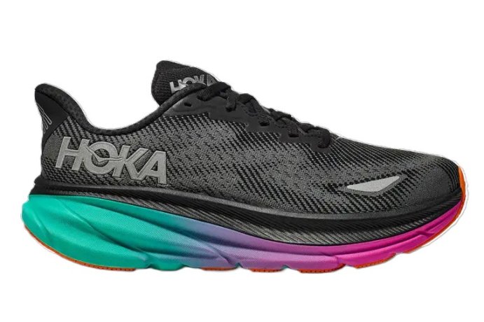 Кроссовки Hoka M Clifton 9 GTX Black Electric Aqua