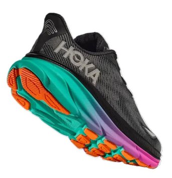 Кроссовки Hoka M Clifton 9 GTX Black Electric Aqua