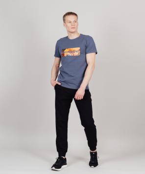 Футболка Nordski Simple Logo Grey NSM819201