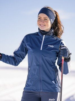 Куртка SWIX Cross жен. 12346/72105 синий