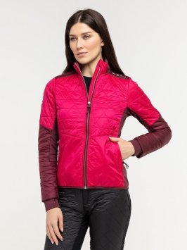 Куртка стеганая MOAX Royal жен. MX314270/96000 брусничный